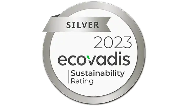 Ecovadis Siegel Silber 2023